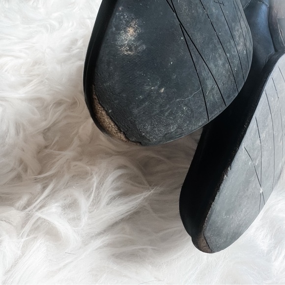 Aquatalia Waterproof Black Leather Chelsea Booties 8 Low Stack Heel - Picture 6 of 9